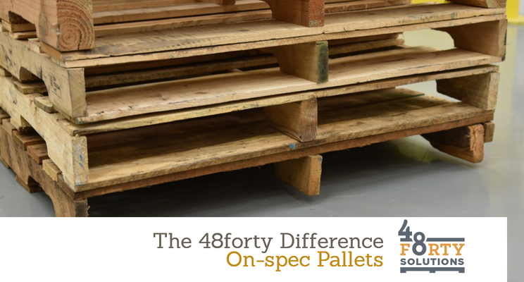 Wood Pallets East Atlanta | 48forty Solutions